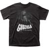 Godzilla B&W King of the Monsters Mens T Shirt Classic Movie Tee New Black