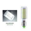 HOMZY E27 LED Lamp E14 LED SMD 5730 220V Corn Light Bulbs 24 36 56 72 LEDs Lamparas LED Chandelie For Home Decoration Ampoule Led Light
