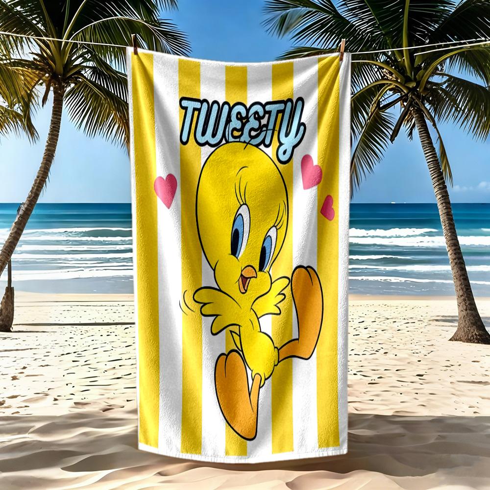Bugs Bunny2 Beach Towel Super Soft & Absorbent Comfortable Lightweight Suitable for Sports, Travel, Swimming, Yoga, Bathroom, Beach, And Pool