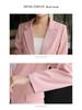 Women's Petite Spring 2024 Slimming Casual Blazer: Street Style Jacket