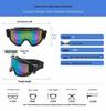 Unisex Skiing and Mountaineering Goggles: Windproof Anti-Glare Glasses for Outdoor Sports