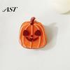 Halloween Hair Clips Cartoon for Women Girls, Acrylic Glitter Pumpkin/Ghost/Bat/Cat Reliable Clamping Force Accessories, Cute Decorative Barrettes