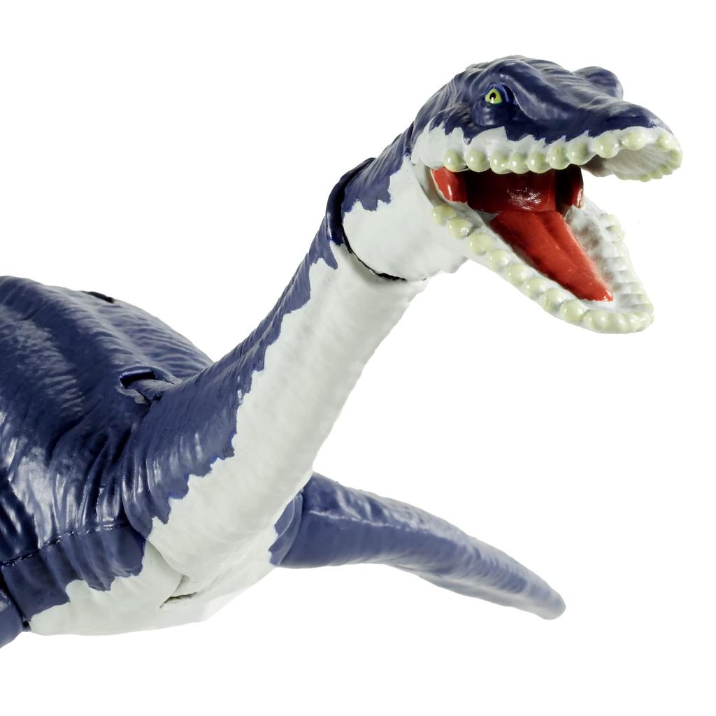 Mattel Jurassic World Realistic Mini Action Figure Plesiosaurus [Total Length: 20cm] [Ages 4 and Up] GVG50