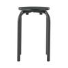 MUJI Steel Pipe Stacking Stool, Dark Gray KC0I1A3A