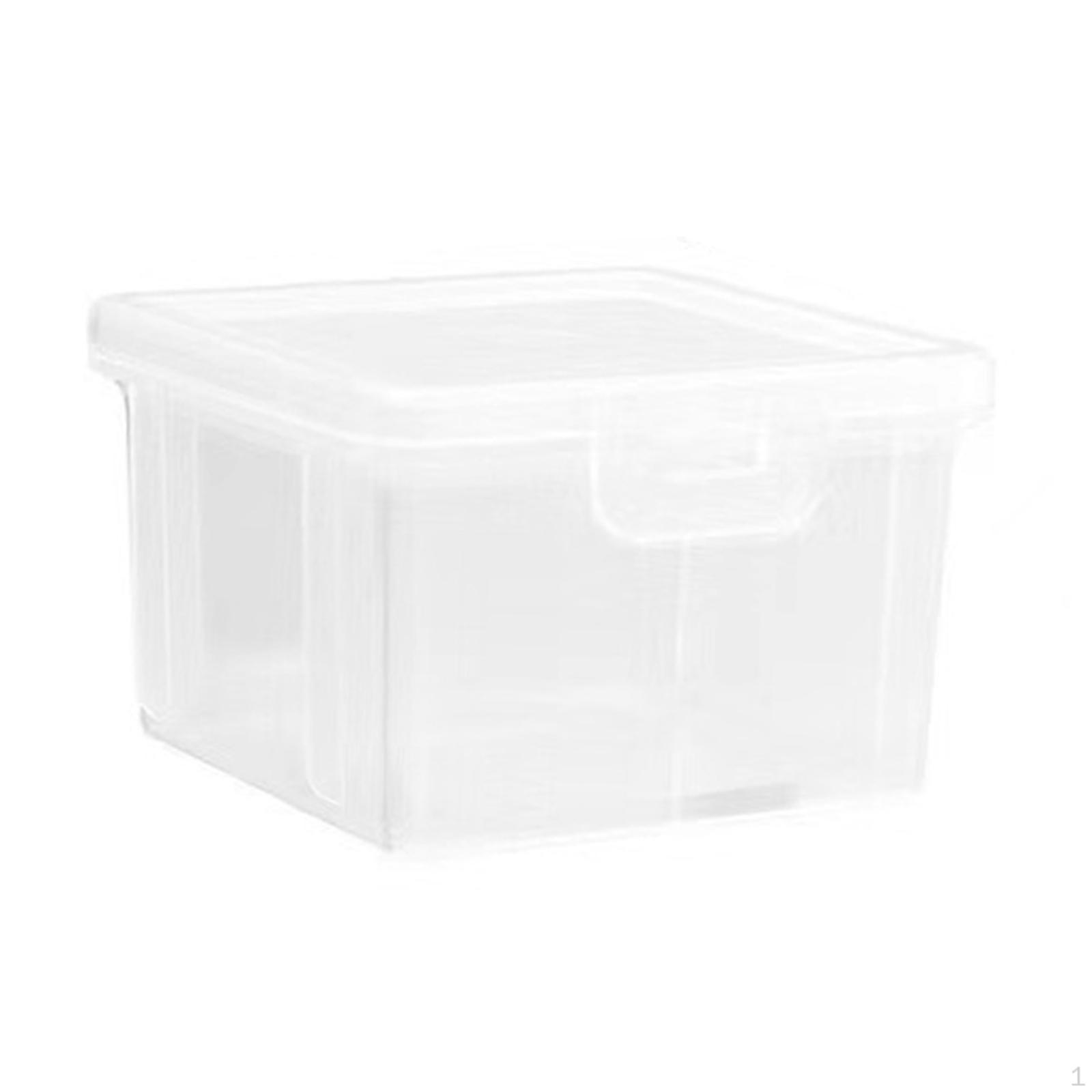 

Прозрачная коробка для хранения приправ, герметичные контейнеры для муки и сахара с крышкой, коробка для пищевых продуктов S