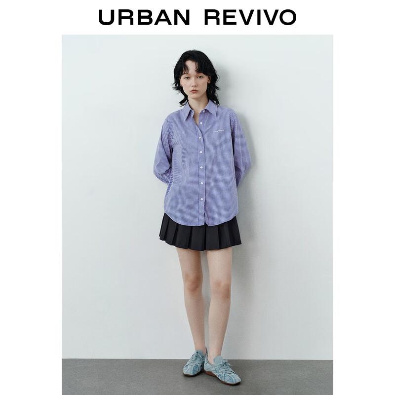 UR 2025 Autumn Women s Pleated Mini Skirt UYL550087 XL