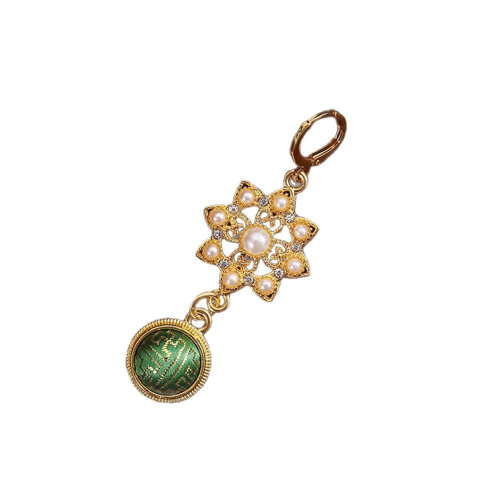 

Модные серьги-подвески для женщин зелёный