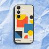 G-Geometric B-Bauhaus art Phone Case For Samsung S 25,24,23,22,30,21,10,9,Ultra,Plus,Lite,FE,4,5G Black Soft Case