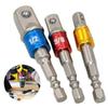 Durable Hex Shank Socket Adapter Set For Drill Drivers With Three Size Options
