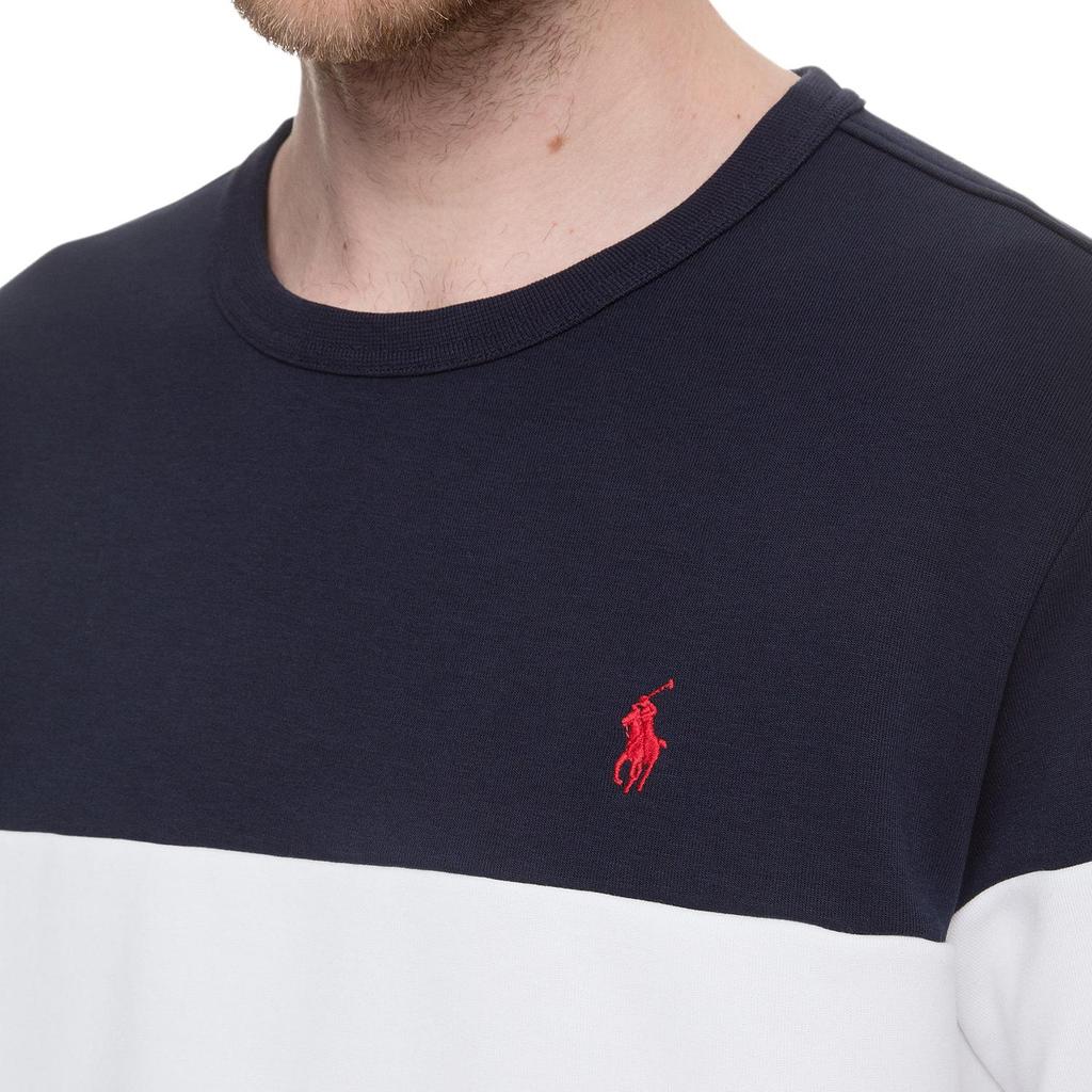 Polo Ralph Lauren Small Pony Logo Embroidered Crew Neck Long Sleeve Sweatshirt Men Sweatshirt 710792891-001