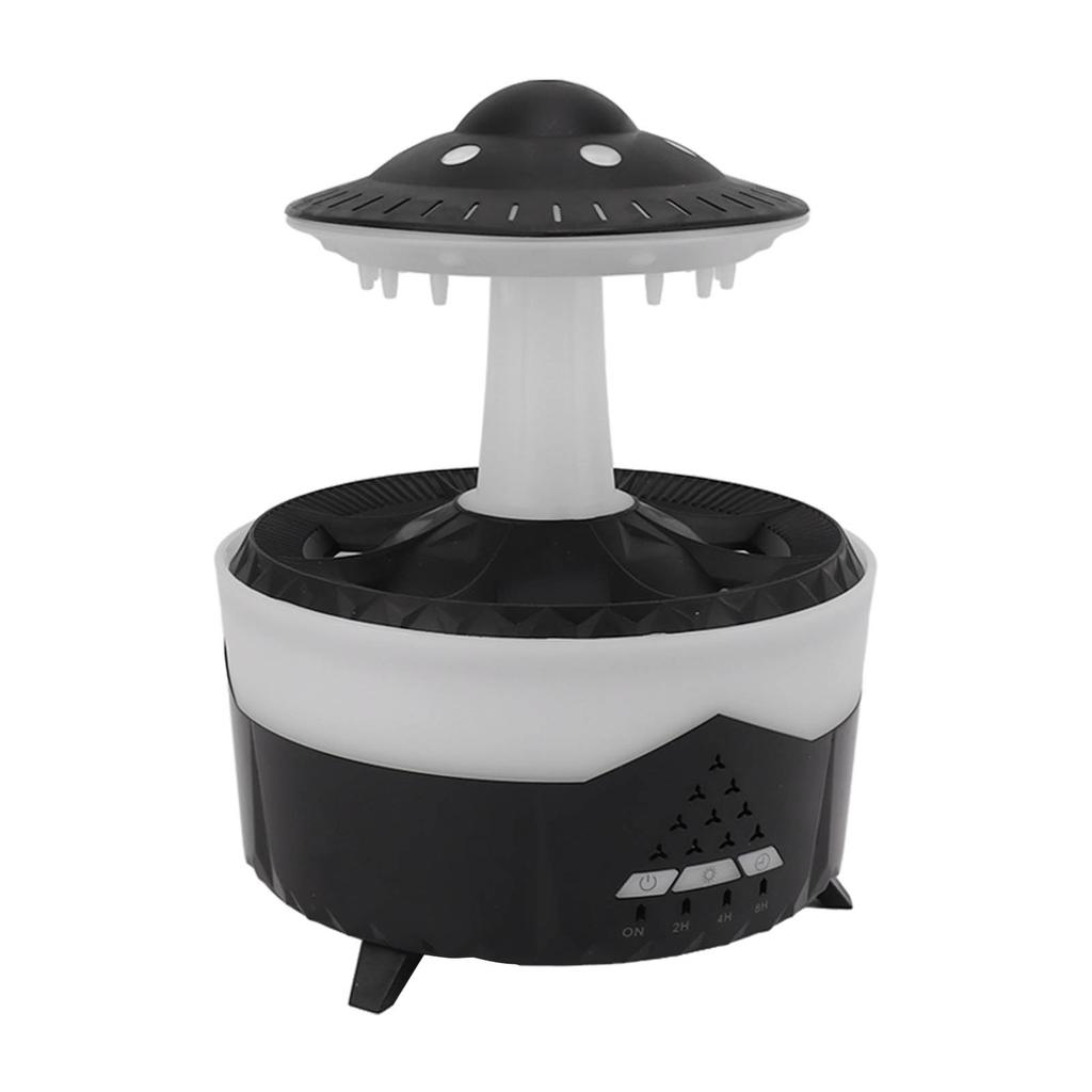 UFO Raindrop Humidifier with Colorful Lights Remote Control Timing Humidifier Aroma Humidifier 100‑240V
