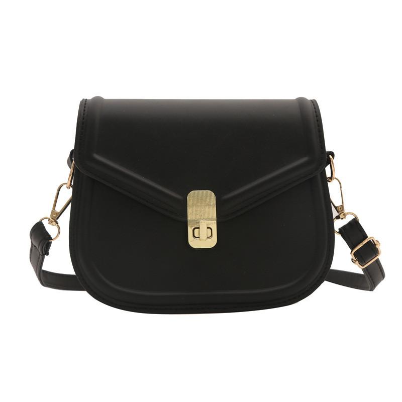 Fashionable Retro Small Square Shoulder Bag For Women In Stylish Black White And Brown