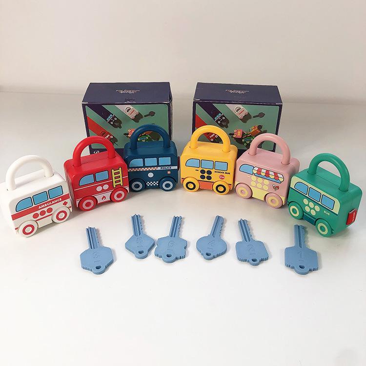 Children's Key Matching Puzzle Toy: Early Education Padlock & Life Skills Training