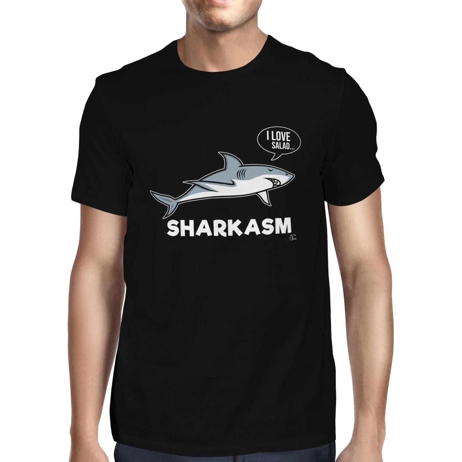 1Tee Mens Sharkasm Sarcastic T-Shirt XXXXL