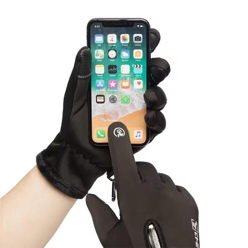 Waterproof Thermal Winter Gloves Touch Screen Compatible Windproof Warm Cold Weather Running Hiking Ski Gloves for Sports