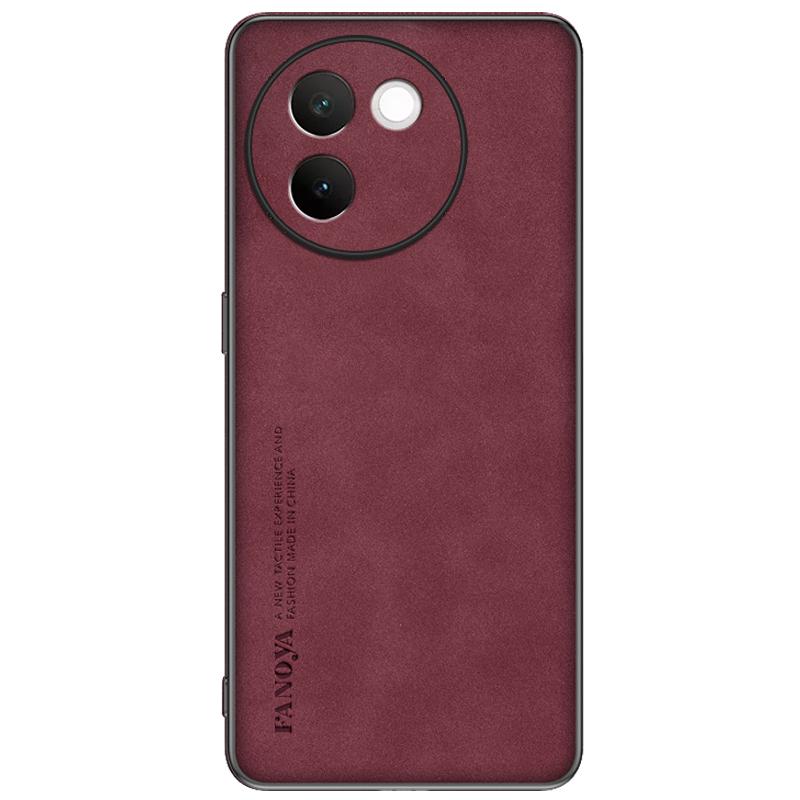 Роскошный матовый чехол из искусственной кожи для телефона VIVO V30e V30 V40 Pro V40 Lite — фото 8