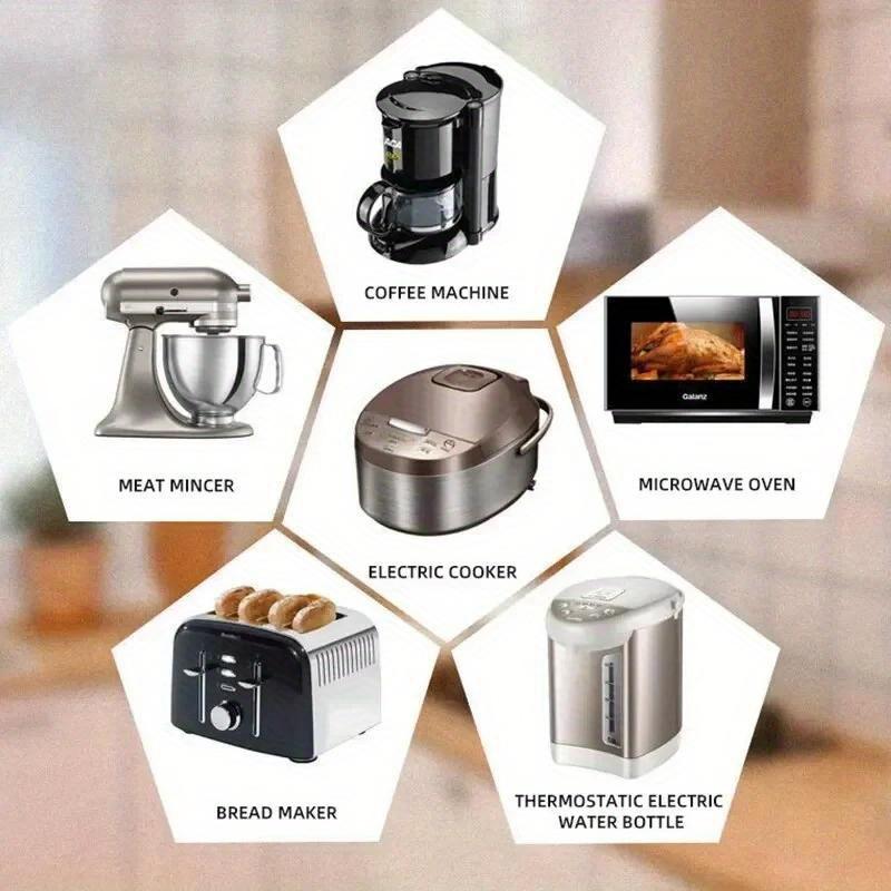 10 Pcs Wire Cord Organizer Holder for Appliances Plug Kitchen Office Home Cord Management Data Cell Cable Storage Line Clips