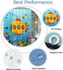 Colorful Cartoon Submarine Shower Curtain – Ocean Life & Fish Design, Fun Underwater Bathroom Decor For Kids 72X72 In