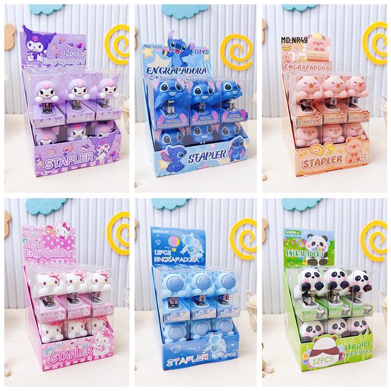 Silikonová sešívačka Lilo & Stitch: Kreativní kreslený design Malý vázací stroj