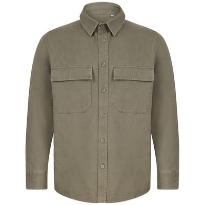 Herren-Overshirt aus Baumwolldrill