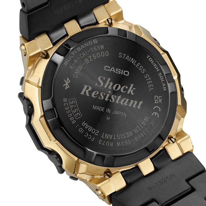 Casio G-Shock Full Metal 5000 Series Digital Two-Tone Black and Gold Stainless Steel Watch 49.3mm - GMWBZ5000BD-1 Black, Two-Tone. 49.3 x