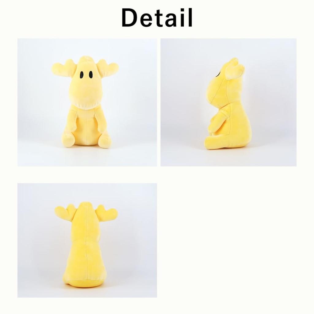 Sitting Plush Pink Pastel [moz] Toy, Mini, [Cute, Elk, Soft, Fluffy, Colors, Cuddly, Relaxing, Warm, Marshmallow]