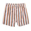 Men's Striped Print Casual Fashion Shorts Men's Printed Loose Breathable Shorts