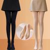 Thermo-Strumpfhose Damen Übergröße Rutschfeste Strumpfhose Durchscheinend Schlank Dünn Elastisch Samt-Pantyhose