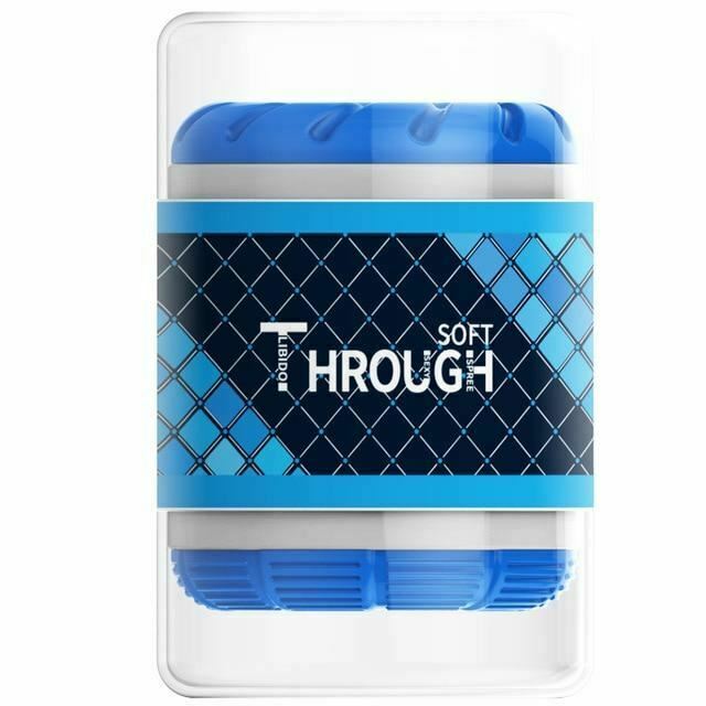 Lila Grün Blau Silikon Masturbator Stroker Hülle Masturbation Masturbatoren