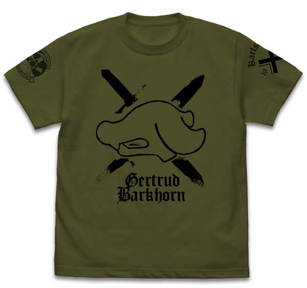 

COSPA 501st Joint Fighter Wing Strike Witches ROAD to BERLIN Gertrud Barkhorn Personal Mark T-Shirt MOSS L Size