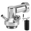 3.6L /5L Mini Keg Growler Kit, 0-60 PSI Co2 Regulator & Flow Control Beer Tap Dispenser,Carbonation Fresh Beer In This Summer