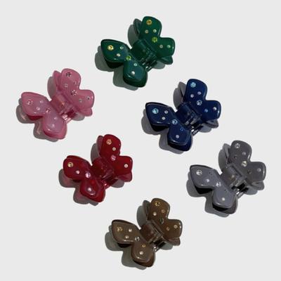 Jean Paul Clarisse Austrian Crystal Color Butterfly Clip-S LFSA0628