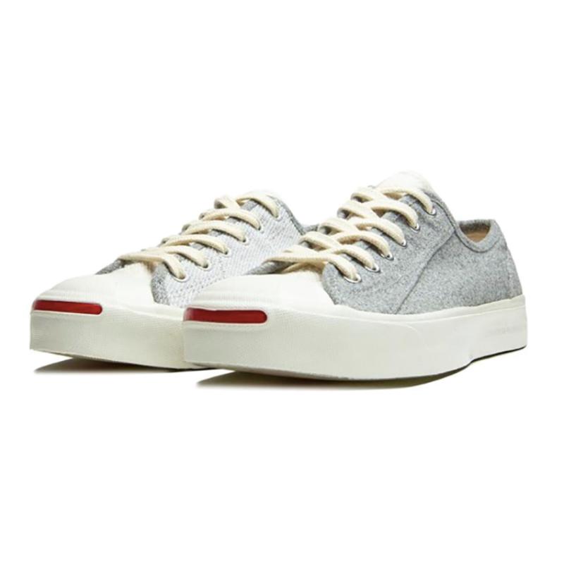 Foot Patrol x Converse Jack Purcell Scarpe Basse Stringate Espadrillas Unisex Grigie