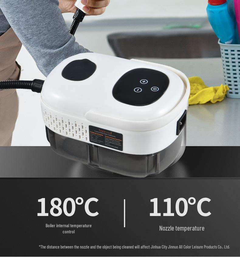 High-Temp, High-Pressure Kitchen Steam Cleaner - Compatible with US & EU Standards