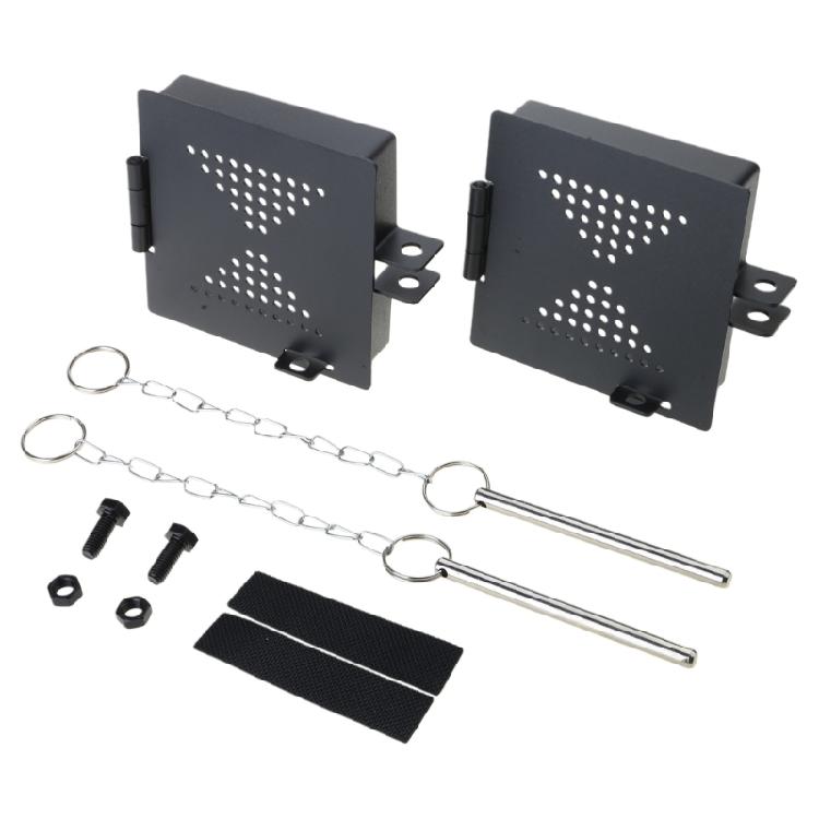 RVs Bumper Caps Cover Replacement Accessories 4inch RVs Square Bumpers End Caps Trim Covers RVs Bumper Plug End Caps