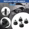 4Pcs Body Mount Set 924-181 924181 For Chevy S10 Pickup GMC Sonoma 1994-2004 Body Position Rubber Kit