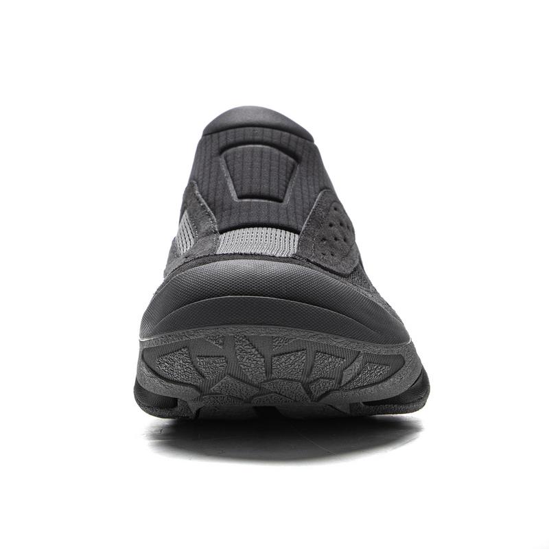 New LiNing CF Tracing Shock Absorbers Rebound Low top Outdoor Shoes Unisex Gray Black AHCV073-4