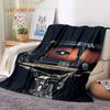 Kit de Bateria 3D Conjunto de Suporte para Bateria Instrumentos Musicais Cobertores Macios, Mantenha-se Aquecido Manta Confortável para Piquenique Camas Sofá Casa Quarto