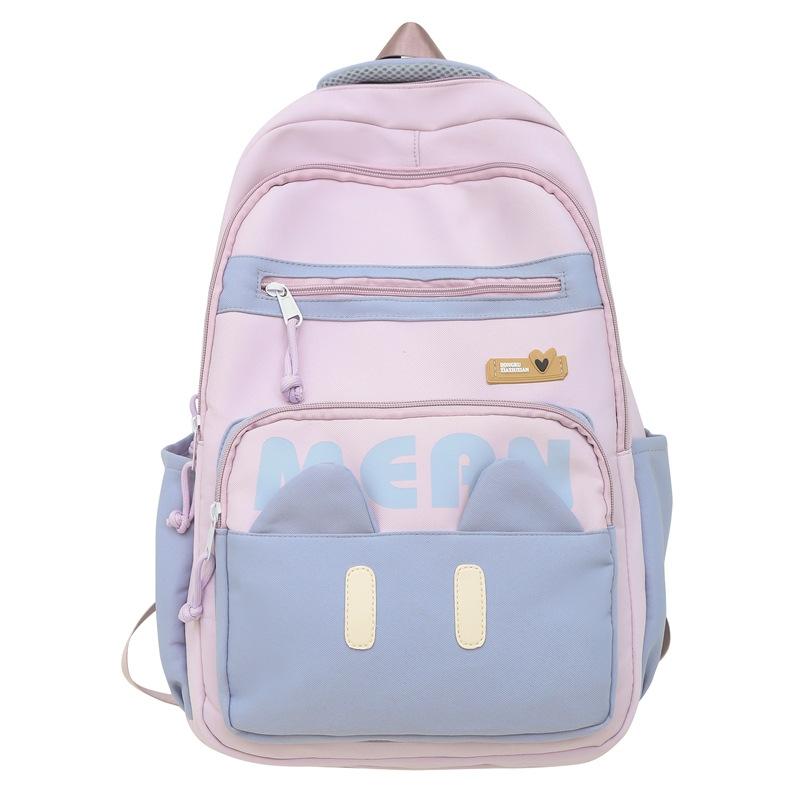 Schoolbag Japanese female junior high school student simple ins schoolbag large capacity Mori cute backpack Korean version simple computer bag