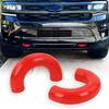 Trailer Tow Hooks Covers Silicone Truck Hitch Cover Protector for Ford F150 2004-2025 for Toyota Tundra 2017-2021