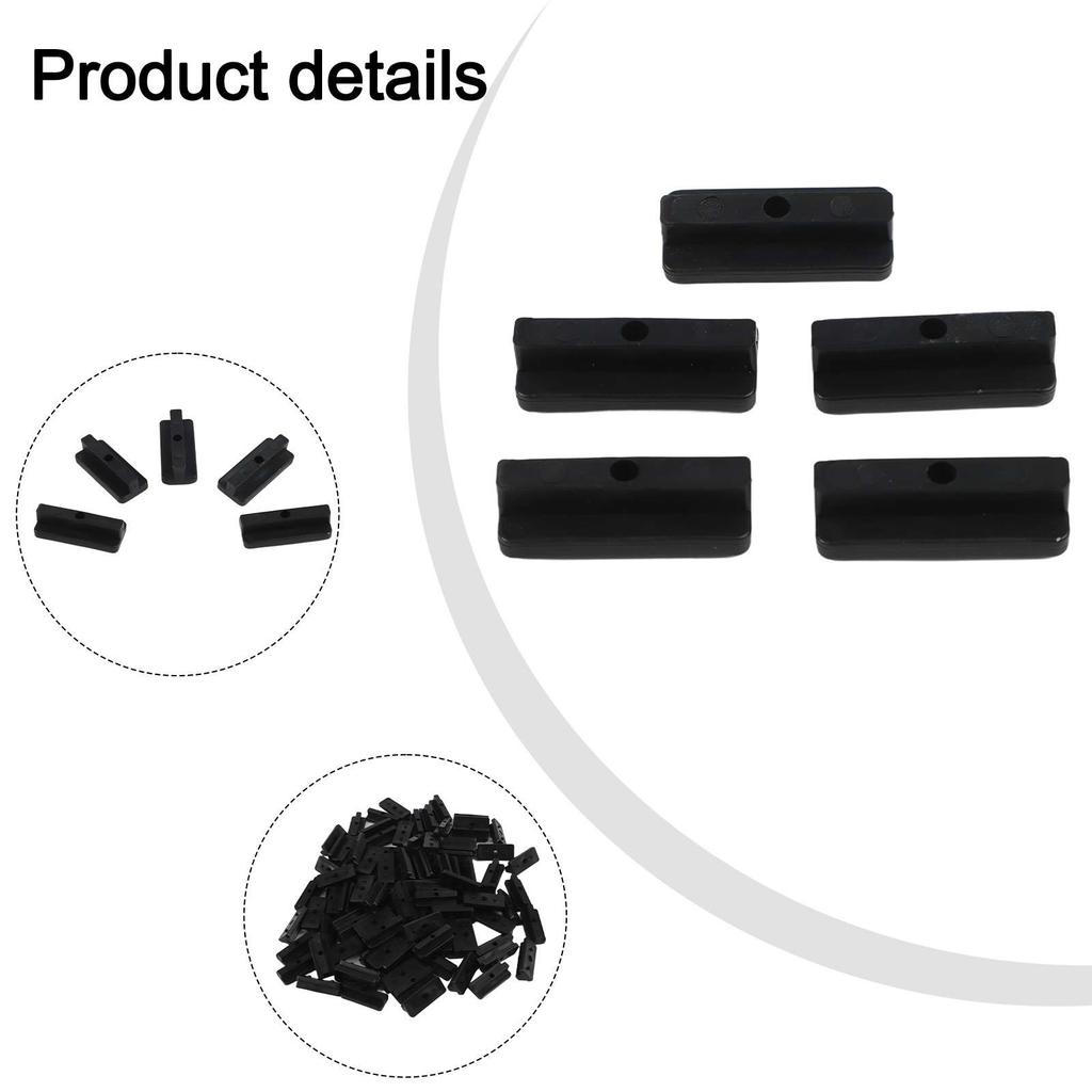 Heavy Duty and Reliable 100pcs T Composite Decking Clips for Outdoor Floor