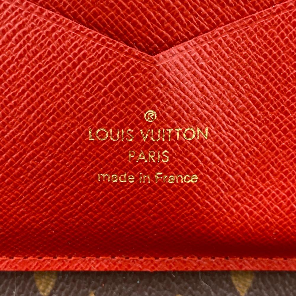 Louis Vuitton M61452 Zip Around Monogram Retiro Daily Organizer Purse Brown Monogram Unisex Used