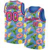 Hawaiian Coconut Tree Theme Vest  Custom Basketball  Casual Cool Streetwear Tank