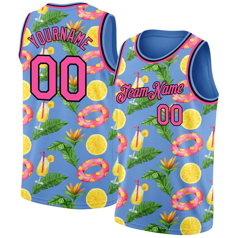 Hawaiian Coconut Tree Theme Vest  Custom Basketball  Casual Cool Streetwear Tank
