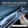 For  Mercedes Benz EQE TPU Navigation Central Control Car Film Interior Accessories Steering Wheel Panel Transparent Film