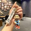 Pandantiv Chei, Suport Chei Figurină Vedetă Fotbal cu Șnur, Pandantiv Geantă pentru Rucsacuri Genți de Mână Mașini Portofele