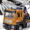 RUM1:50 Scale Alloy Engineering Vehicle Model Light & Sound effect diecast car Excavator Mixer Toys for Boys baby toys birthday gift car toys kids