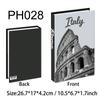New York Paris London Series Luxury Fake Book Decoration Remote Control Storage Box Fashion Coffee Table Decoration Accessories