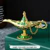 1pcs European Style Metal Alara Lamp for Home Living Room Study Wishing Light Southeast Asian Handicrafts Home Decoration