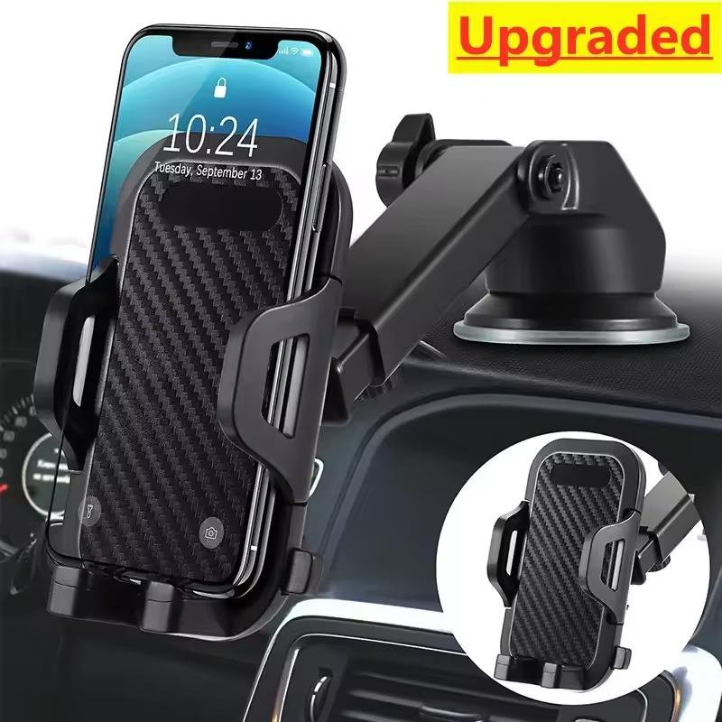 Car Phone Holder Mount Stand with Suction Cup Smartphone Support Bracket for iPhone Xiaomi Huawei Samsung Cell Mobile in Car